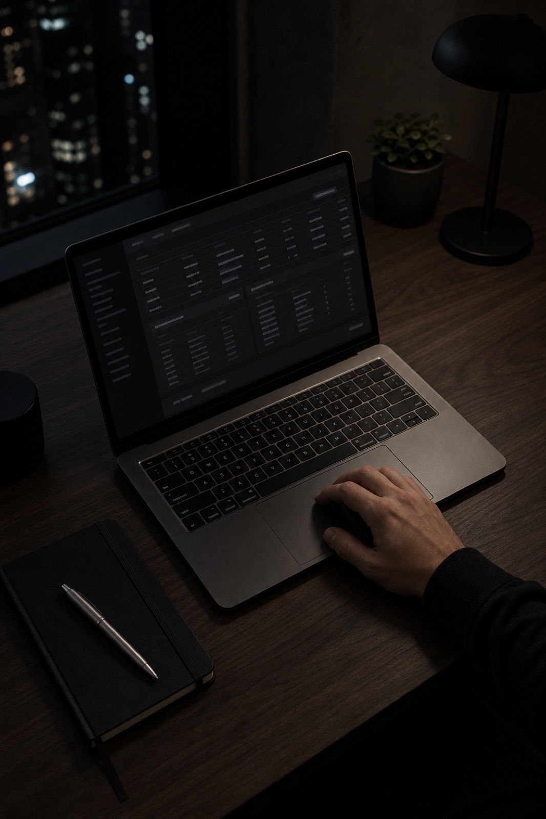 Laptop open to a provider review
